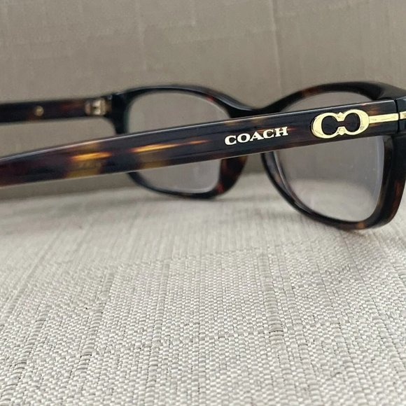 Coach Women Eyeglasses Frame Brown Tortoise ELISE 52[]16 135 Glasses - Picture 6 of 12